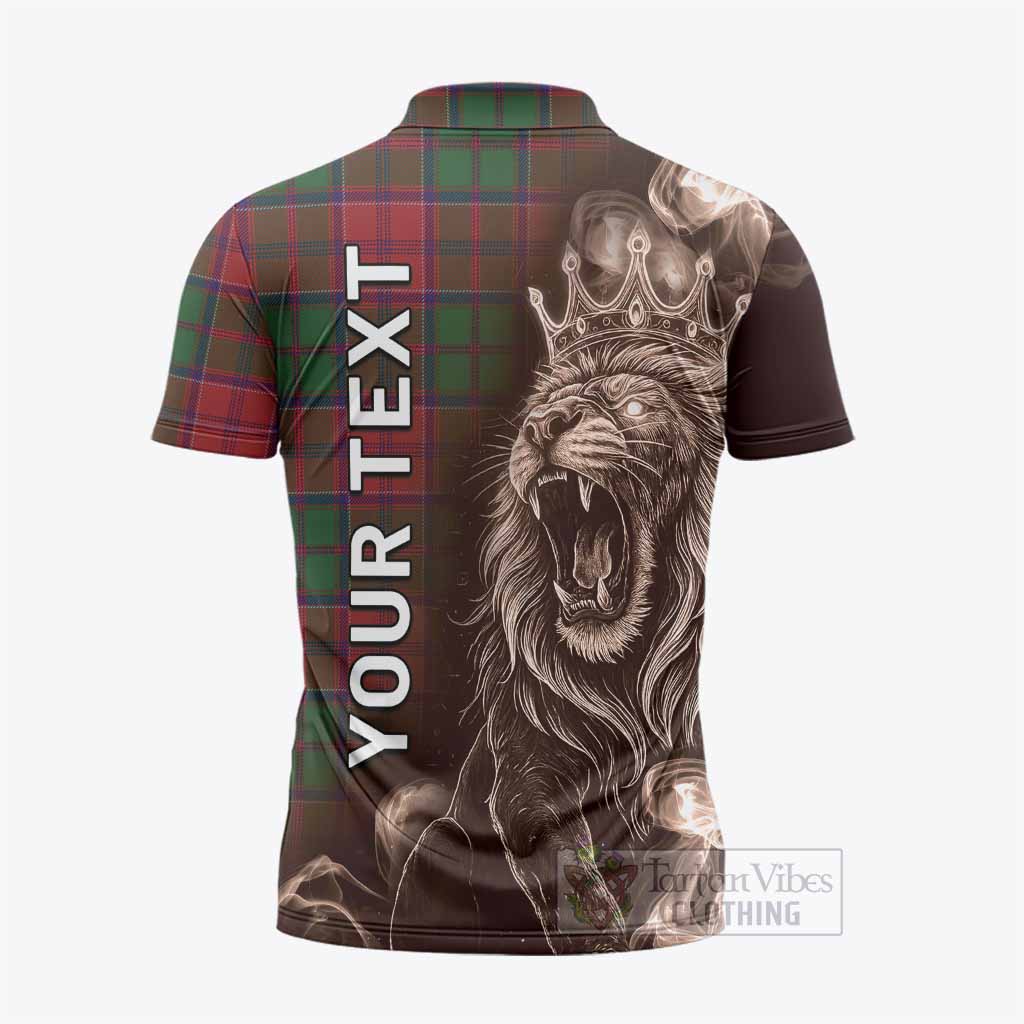 Grant Tartan Zipper Polo Shirt Roaring Lion Heritage