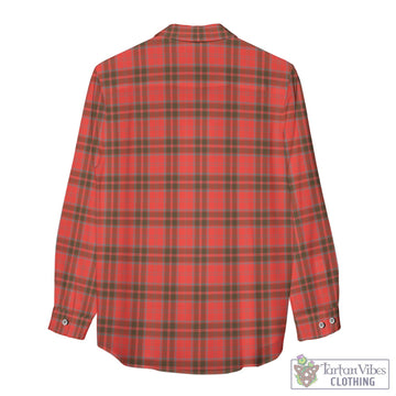 Grant Weathered Tartan Womens Casual Shirt with Family Crest