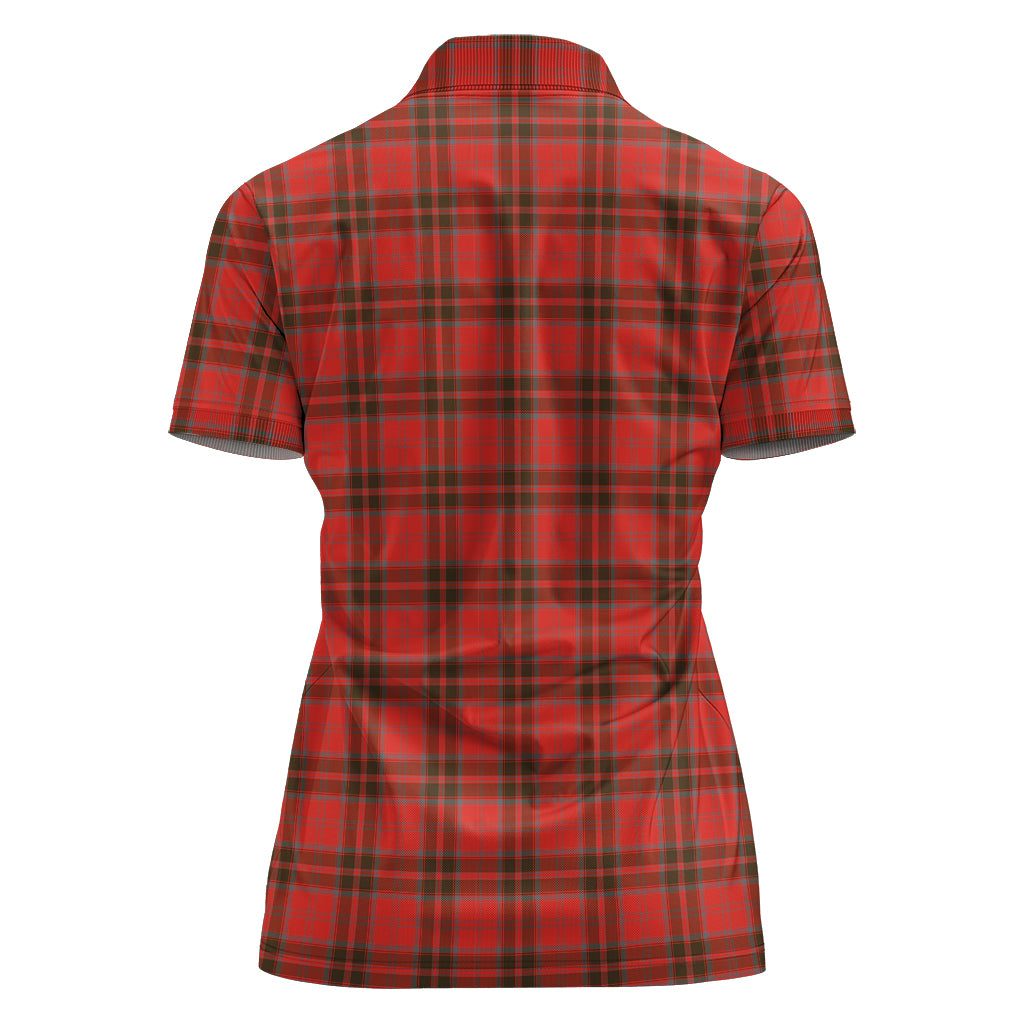 grant-weathered-tartan-polo-shirt-with-family-crest-for-women