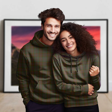 Gray Tartan Hoodie Zip Hoodie - Tartan Vibes Clothing
