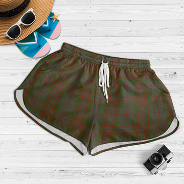 Gray Tartan Womens Shorts 4XL - Tartan Vibes Clothing