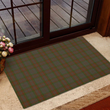 Gray Tartan Rubber Doormat L 60*90cm - Tartan Vibes Clothing