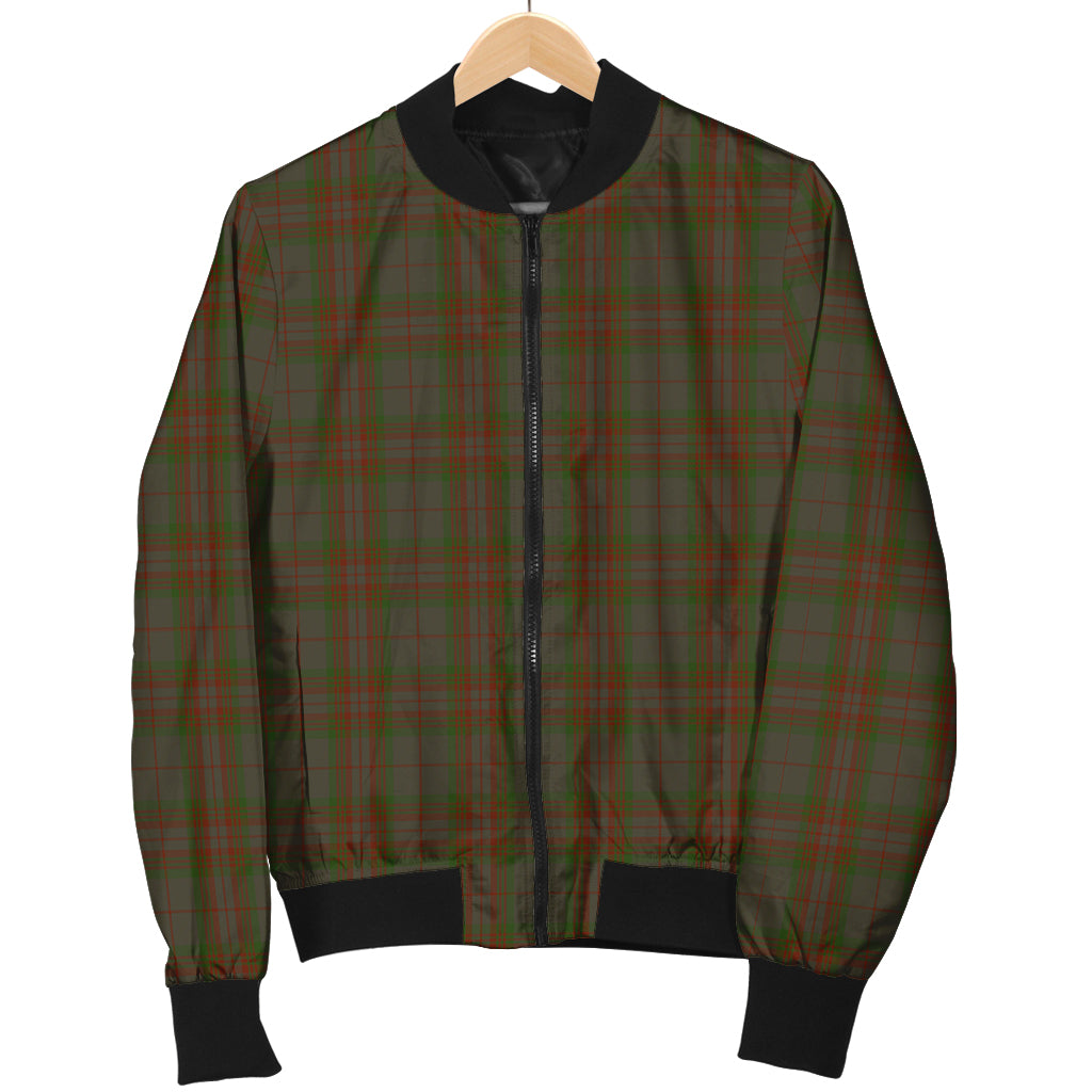Gray Tartan Bomber Jacket Unisex - Tartan Vibes Clothing