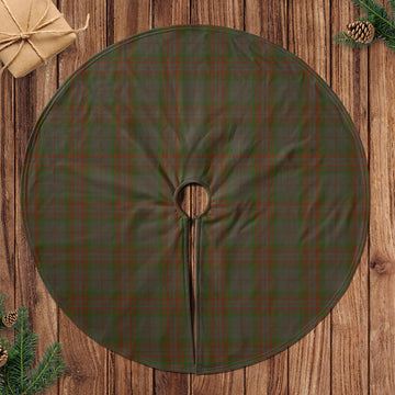 Gray Tartan Christmas Tree Skirt 47*47 inch - Tartan Vibes Clothing