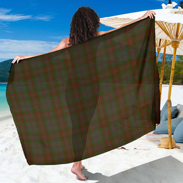 Gray Tartan Sarong One Size 44*66 inches - Tartan Vibes Clothing