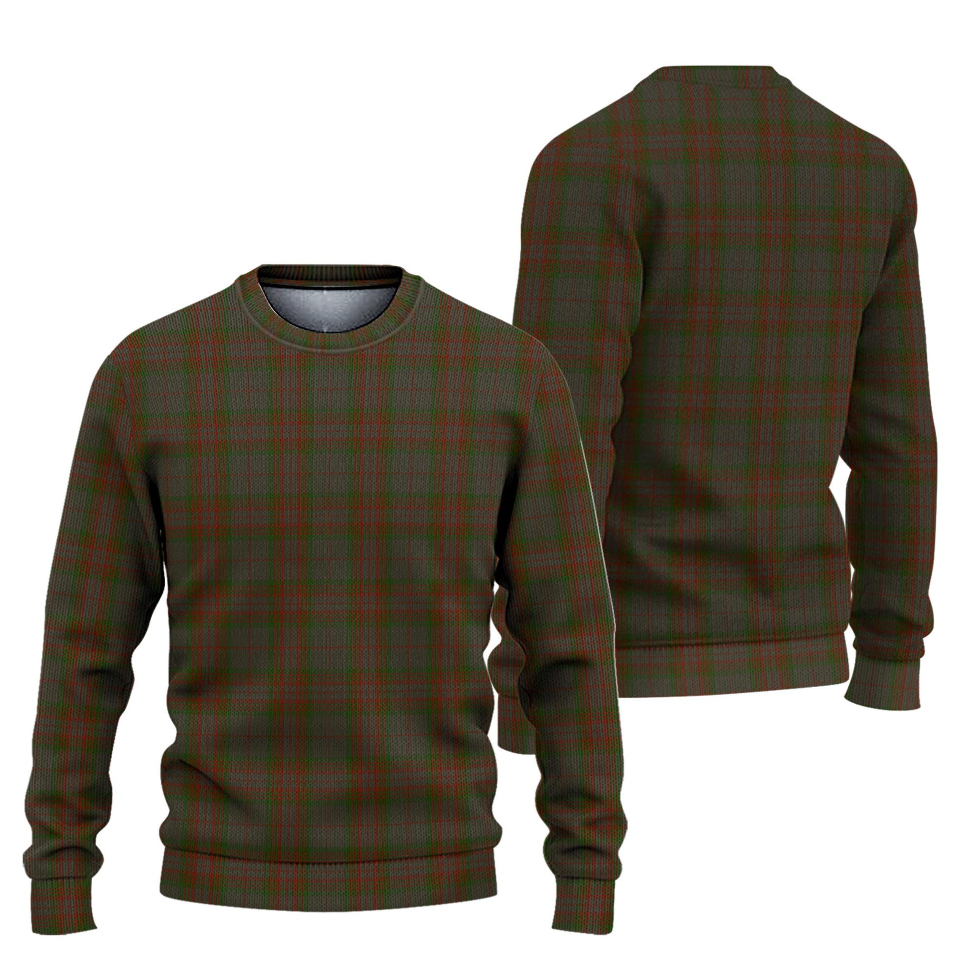 Gray Tartan Ugly Sweater Unisex - Tartan Vibes Clothing