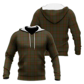 Gray Tartan Knitted Hoodie Unisex - Tartan Vibes Clothing