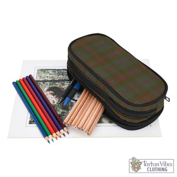 Gray Tartan Pen and Pencil Case One Size 4.13*8.74 inch - Tartan Vibes Clothing