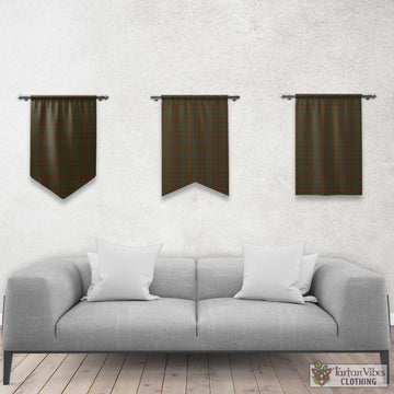 Gray Tartan Gonfalon, Tartan Banner Rectangle - Tartan Vibes Clothing