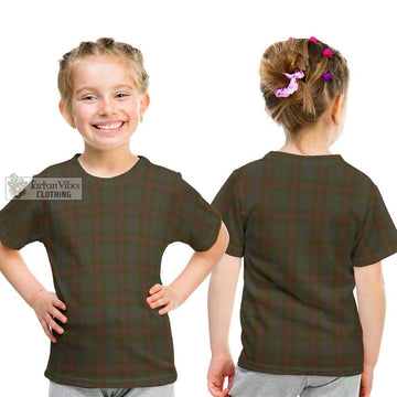 Gray Tartan Kid T-Shirt Youth XL Size14 - Tartan Vibes Clothing