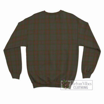 Gray Tartan Sweatshirt with Family Crest DNA In Me Style - Tartan Vibes Clothing