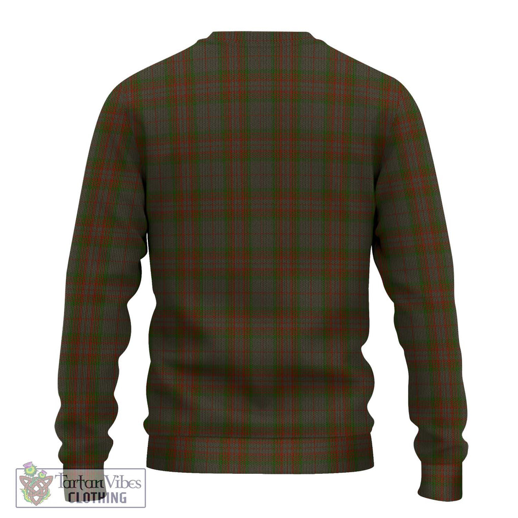 Gray Tartan Ugly Sweater with Family Crest DNA In Me Style - Tartan Vibes Clothing