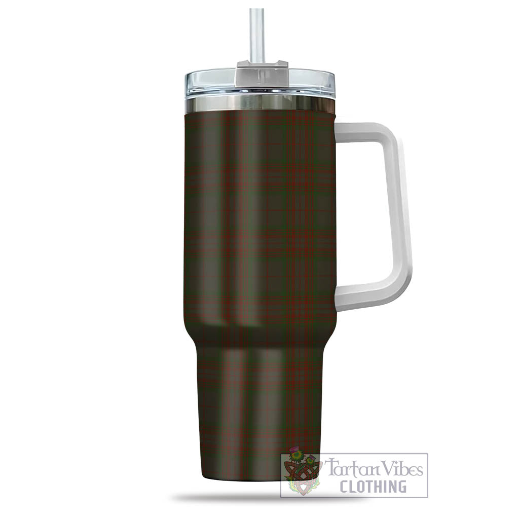 Gray Tartan Tumbler with Handle - Tartan Vibes Clothing