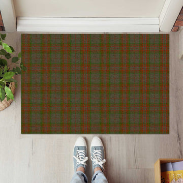 Gray Tartan Rubber Doormat - Tartan Vibes Clothing