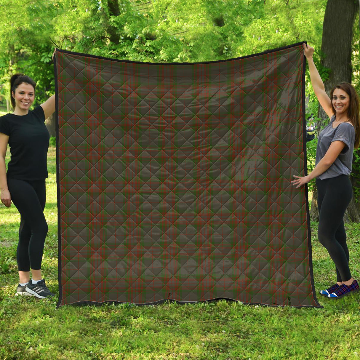 Gray Tartan Quilt - Tartan Vibes Clothing
