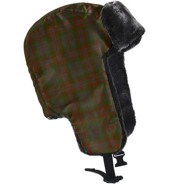Gray Tartan Winter Trapper Hat - Tartan Vibes Clothing