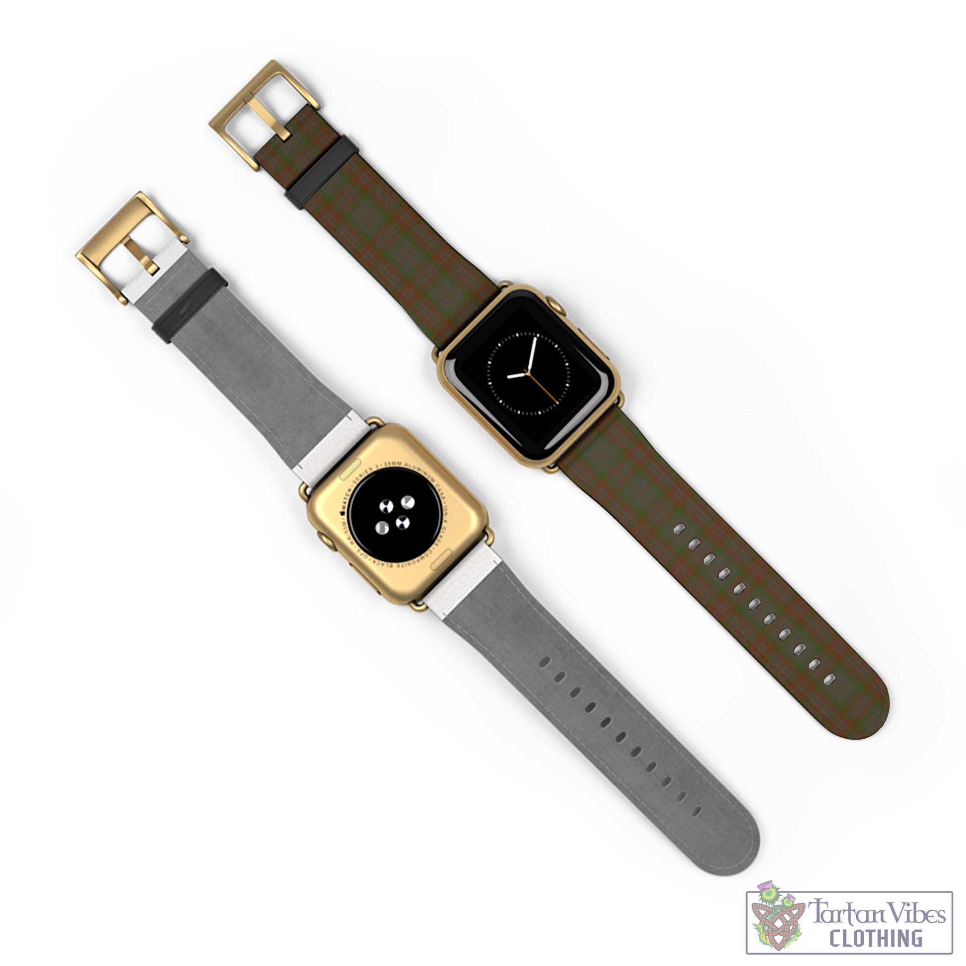 Gray Tartan Watch Band - Tartan Vibes Clothing