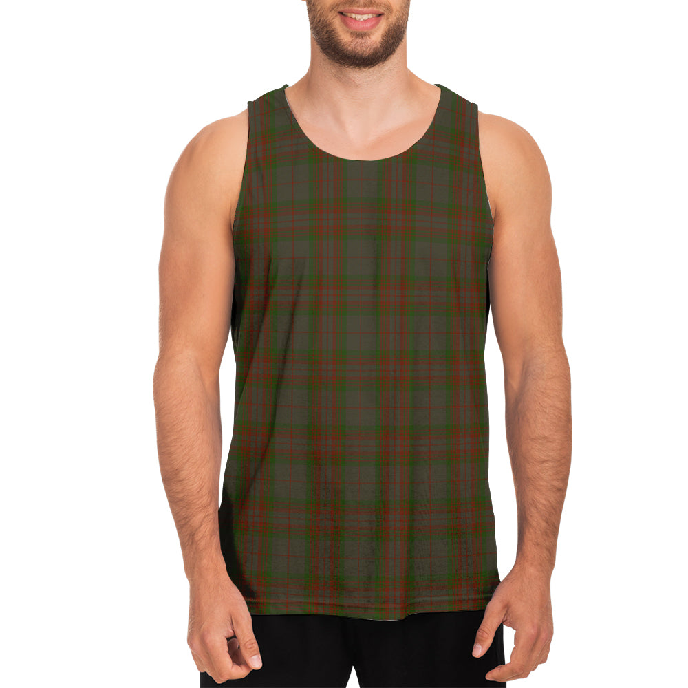 Gray Tartan Mens Tank Top - Tartan Vibes Clothing