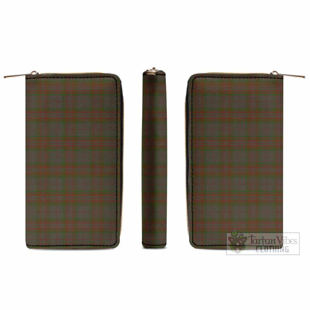 Tartan Vibes Clothing Gray Tartan Women's Leather Wallet