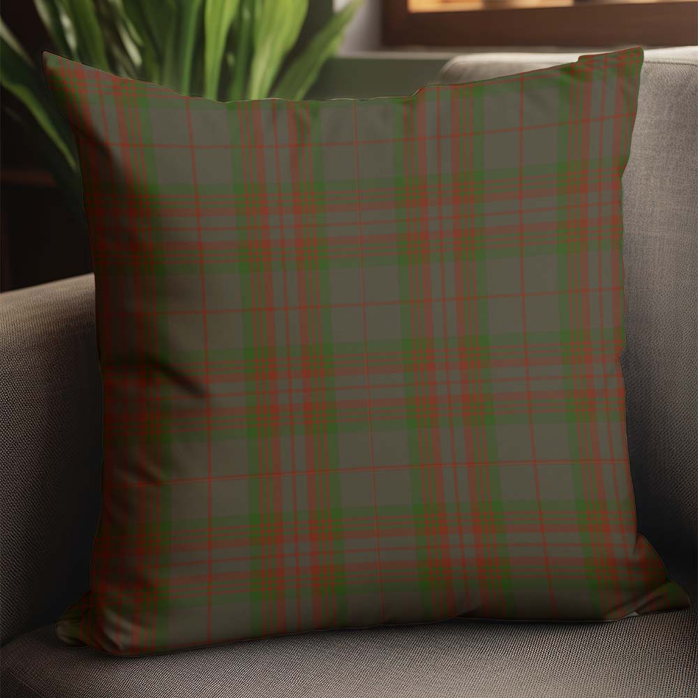 Gray Tartan Pillow Cover - Tartan Vibes Clothing