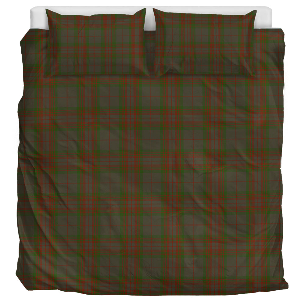 Gray Tartan Bedding Set - Tartan Vibes Clothing