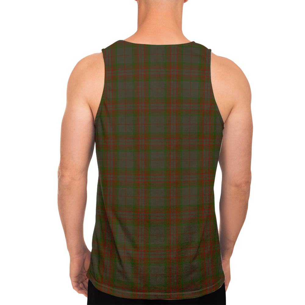 Gray Tartan Mens Tank Top - Tartan Vibes Clothing
