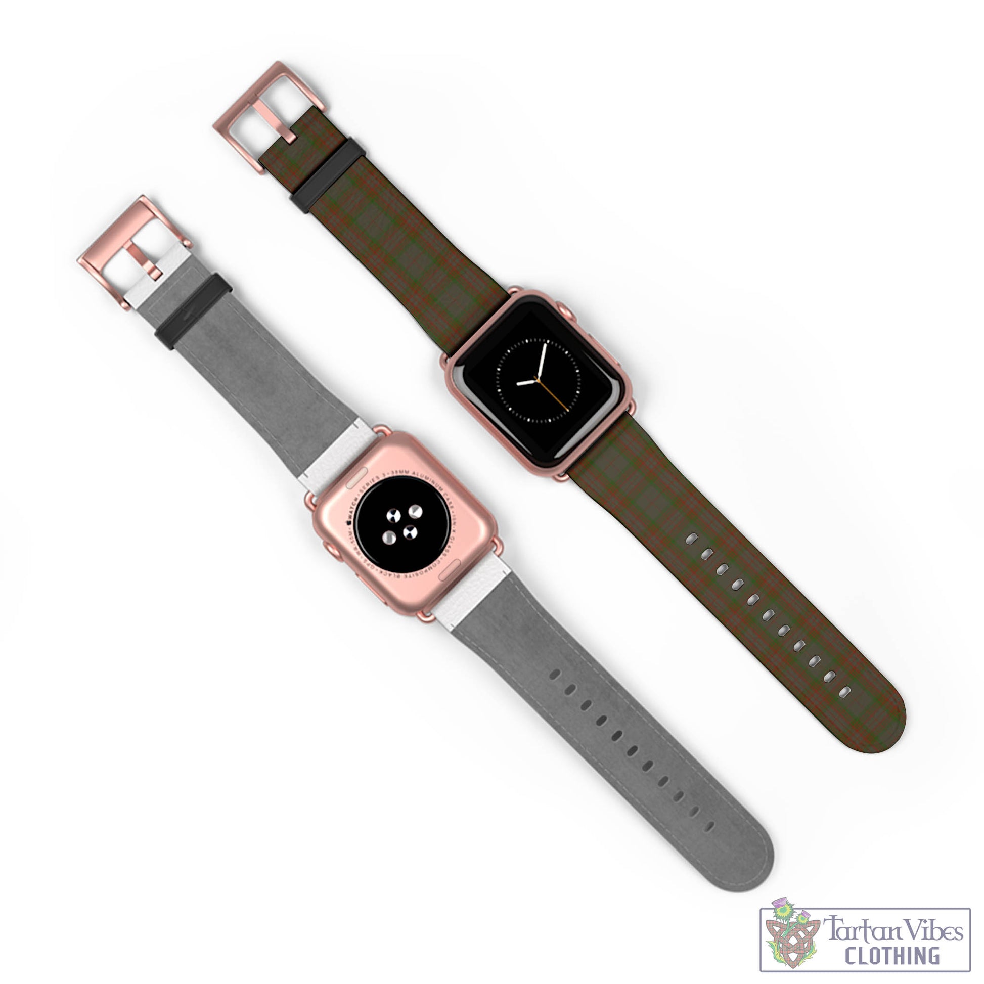 Gray Tartan Watch Band - Tartan Vibes Clothing