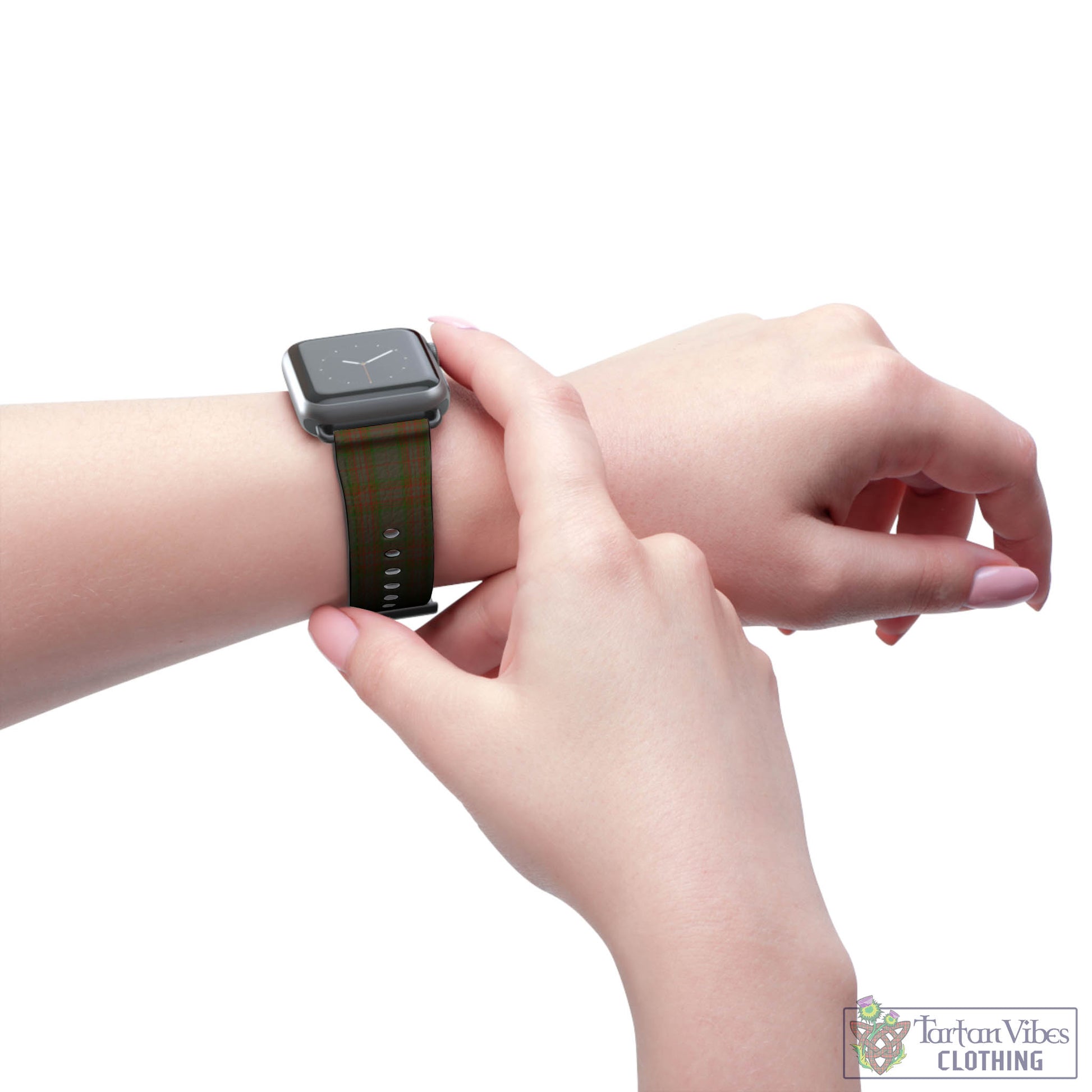 Gray Tartan Watch Band - Tartan Vibes Clothing
