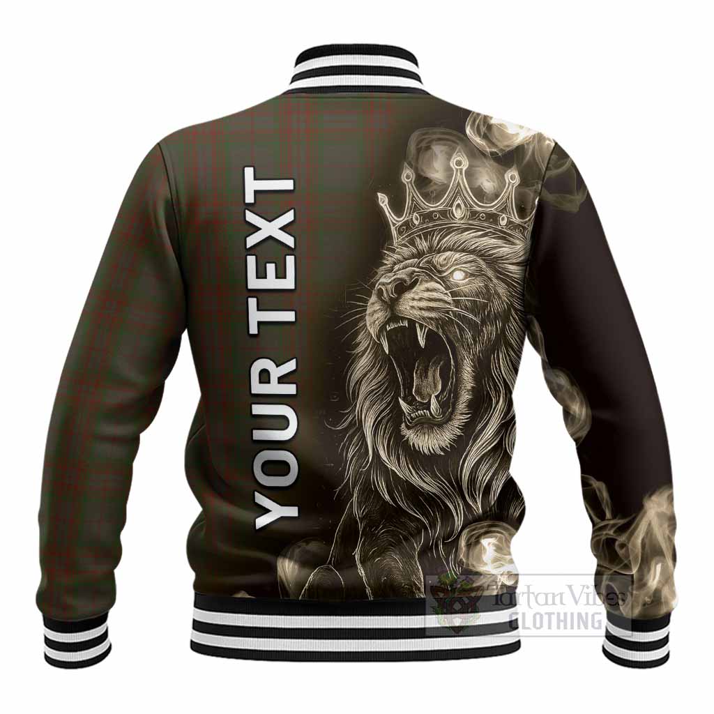 Gray Tartan Baseball Jacket Roaring Lion Heritage