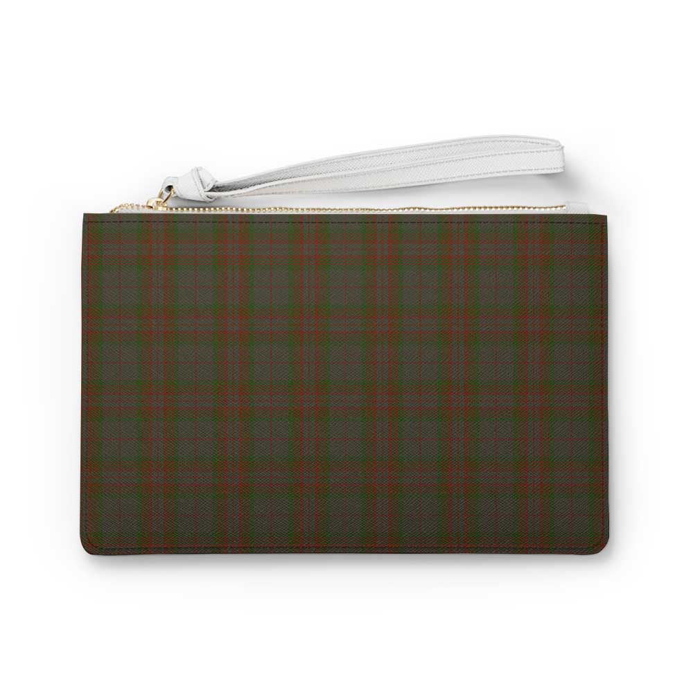 Tartan Vibes Clothing Gray Tartan Clutch Bag