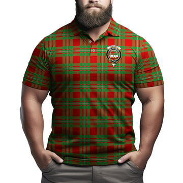 Grierson Tartan Men's Polo Shirt with Family Crest Kid - Tartan Vibes Clothing
