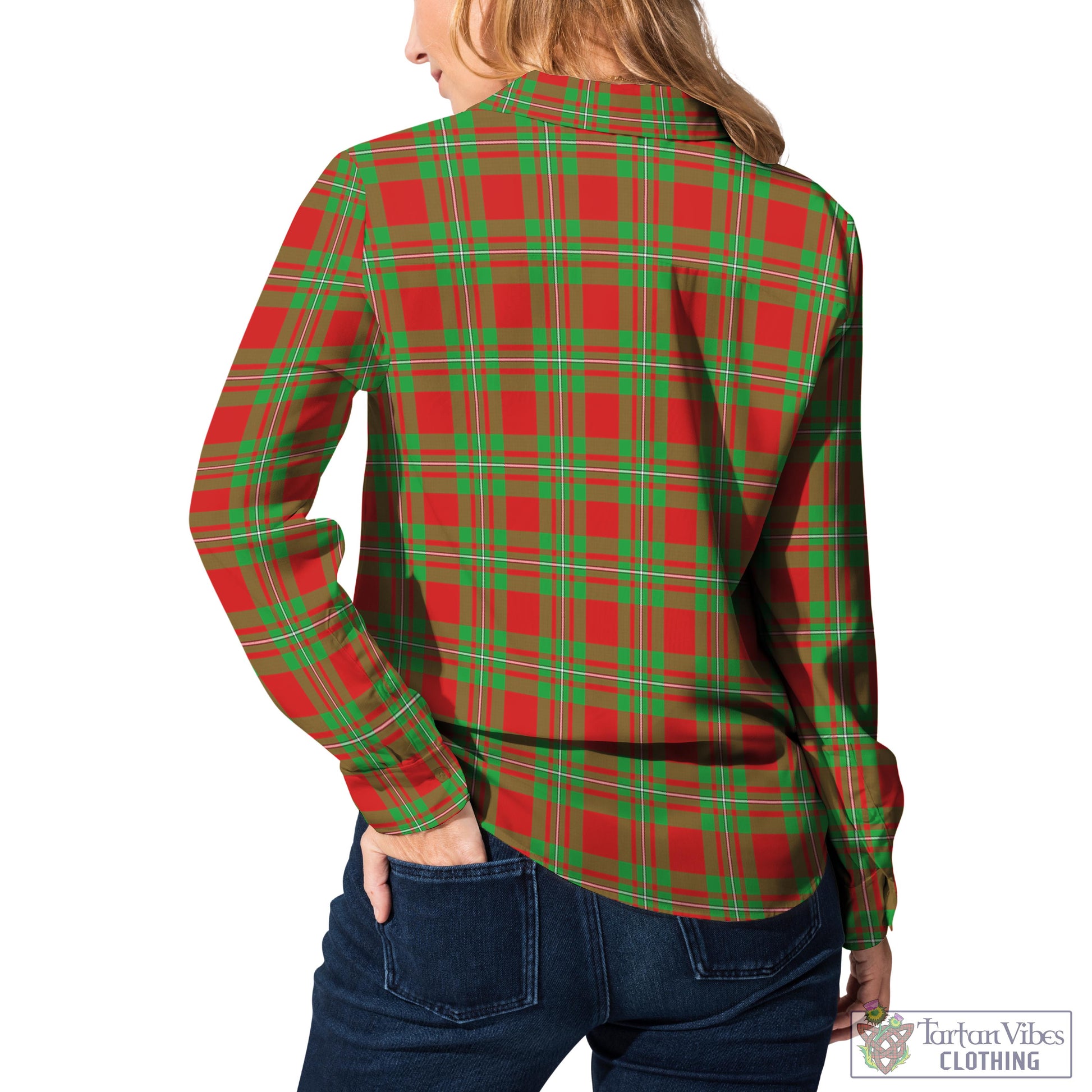 Grierson Tartan Women's Casual Shirt Female - Tartan Vibes Clothing