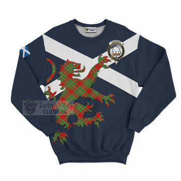Grierson Tartan Lion Rampant Sweatshirt Proudly Display Your Heritage with Alba Gu Brath and Clan Name Unisex - Tartan Vibes Clothing