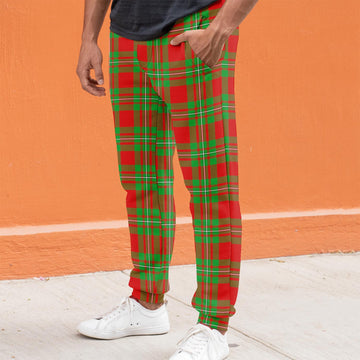 Grierson Tartan Joggers Pants S - Tartan Vibes Clothing