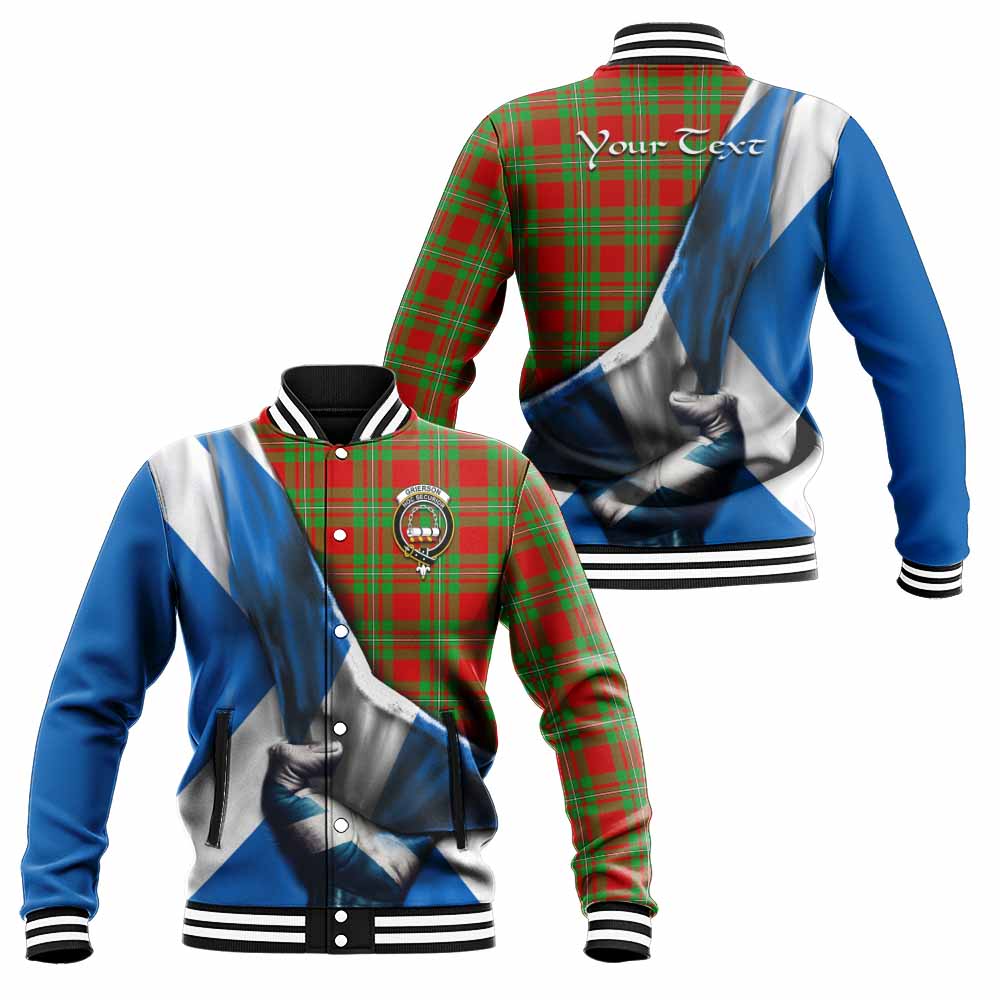 Grierson Tartan Baseball Jacket with Family Crest Scotland Patriotic Style Unisex - Tartan Vibes Clothing