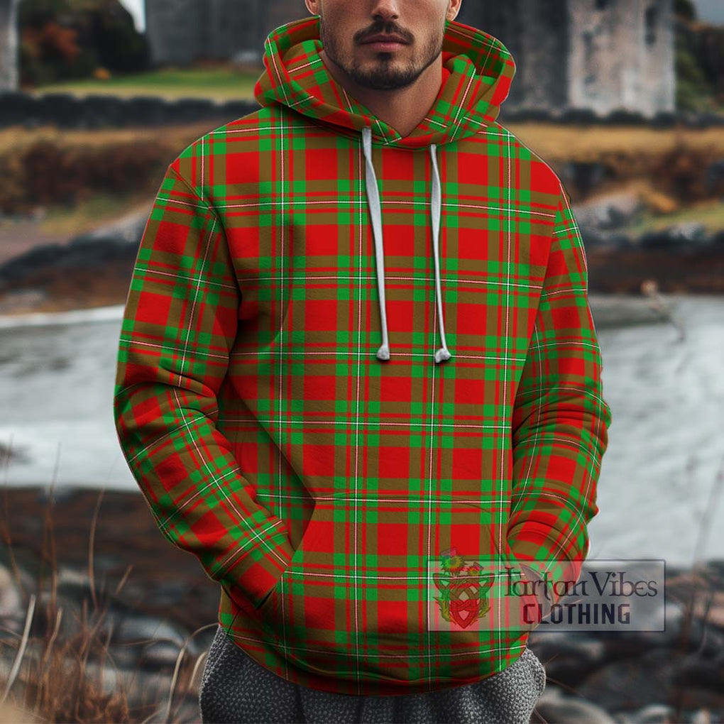 Grierson Tartan Cotton Hoodie Zip Hoodie - Tartan Vibes Clothing