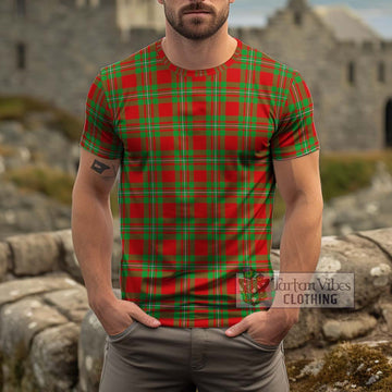 Grierson Tartan Cotton T-Shirt Men's Shirt - Tartanvibesclothing Shop
