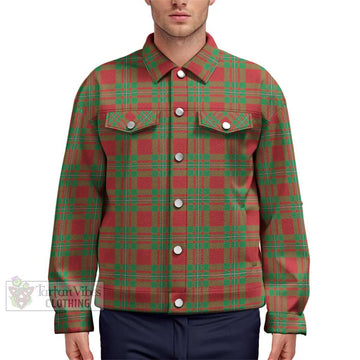 Grierson Tartan Unisex Lapel Cotton Jacket Unisex - Tartan Vibes Clothing