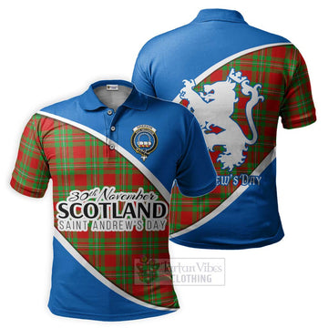Grierson Family Crest Tartan Polo Shirt Celebrate Saint Andrew's Day in Style Kid - Tartan Vibes Clothing