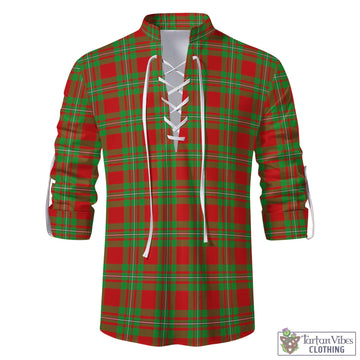 Grierson Tartan Men's Scottish Traditional Jacobite Ghillie Kilt Shirt - Tartan Vibes Clothing