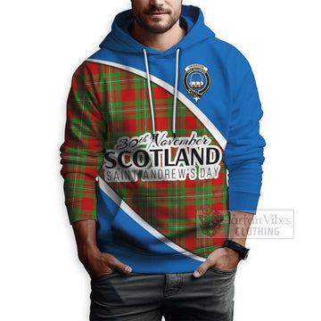 Grierson Family Crest Tartan Hoodie Celebrate Saint Andrew's Day in Style - Tartan Vibes Clothing