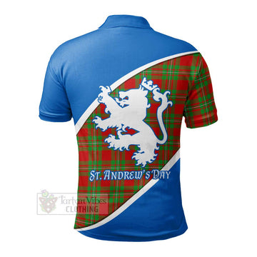 Grierson Family Crest Tartan Polo Shirt Celebrate Saint Andrew's Day in Style - Tartan Vibes Clothing