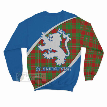 Grierson Family Crest Tartan Sweatshirt Celebrate Saint Andrew's Day in Style - Tartan Vibes Clothing