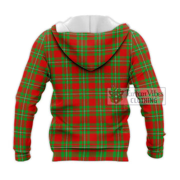 Grierson Tartan Knitted Hoodie with Family Crest DNA In Me Style - Tartan Vibes Clothing