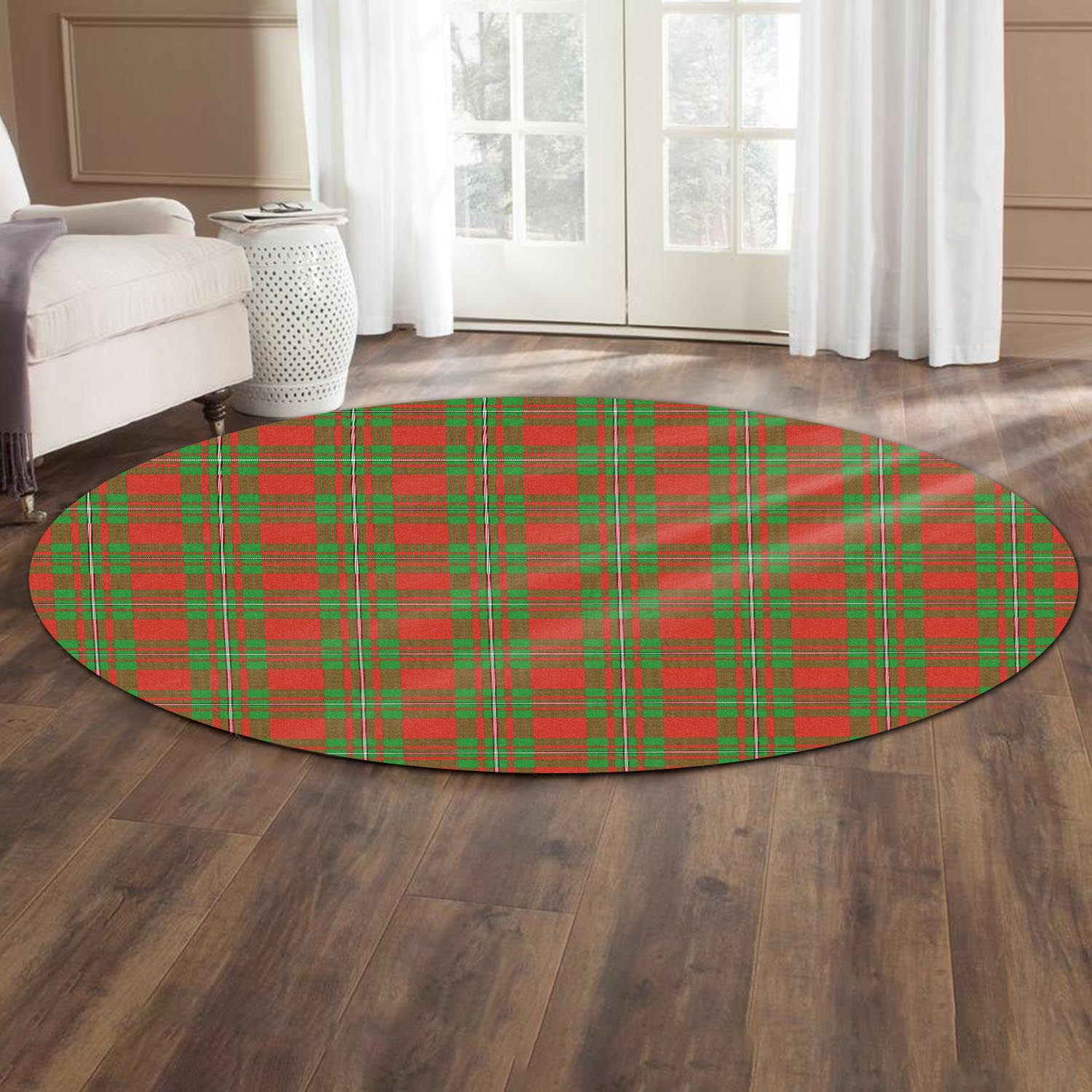 Grierson Tartan Round Rug - Tartan Vibes Clothing