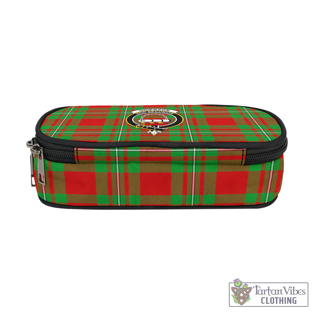 Grierson Tartan Pen and Pencil Case with Family Crest - Tartan Vibes Clothing