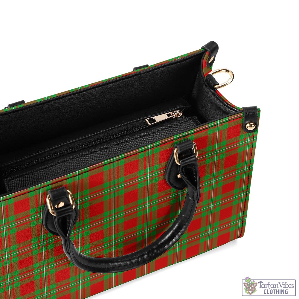Grierson Tartan Luxury Leather Handbags - Tartan Vibes Clothing