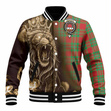 Grierson Tartan Baseball Jacket Roaring Lion Heritage