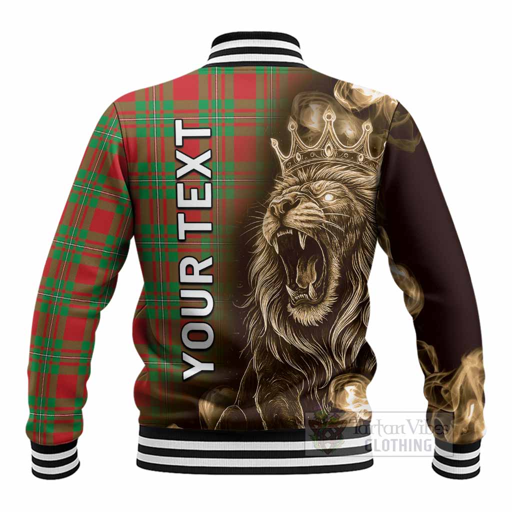 Grierson Tartan Baseball Jacket Roaring Lion Heritage