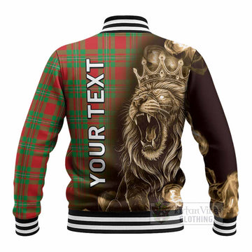 Grierson Tartan Baseball Jacket Roaring Lion Heritage